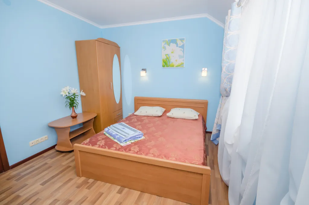 Двухместный Стандарт с двуспальной кроватью и дополнительным местом