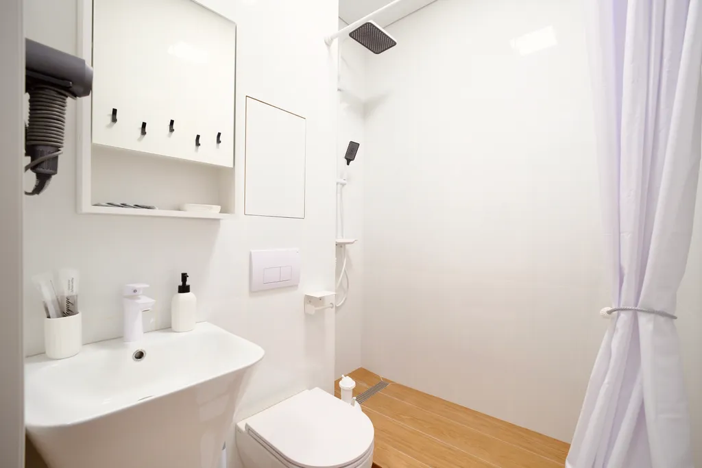 Студия с красивым видом