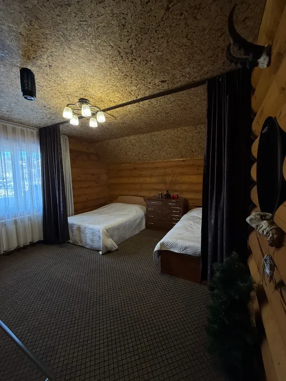 Уютный кедровый дом