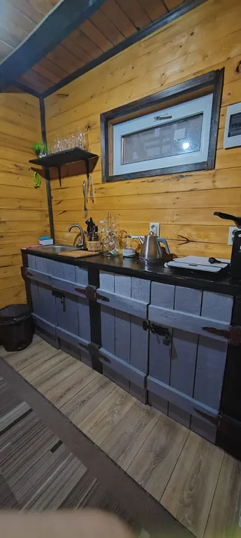 А-фрейм с банным чаном