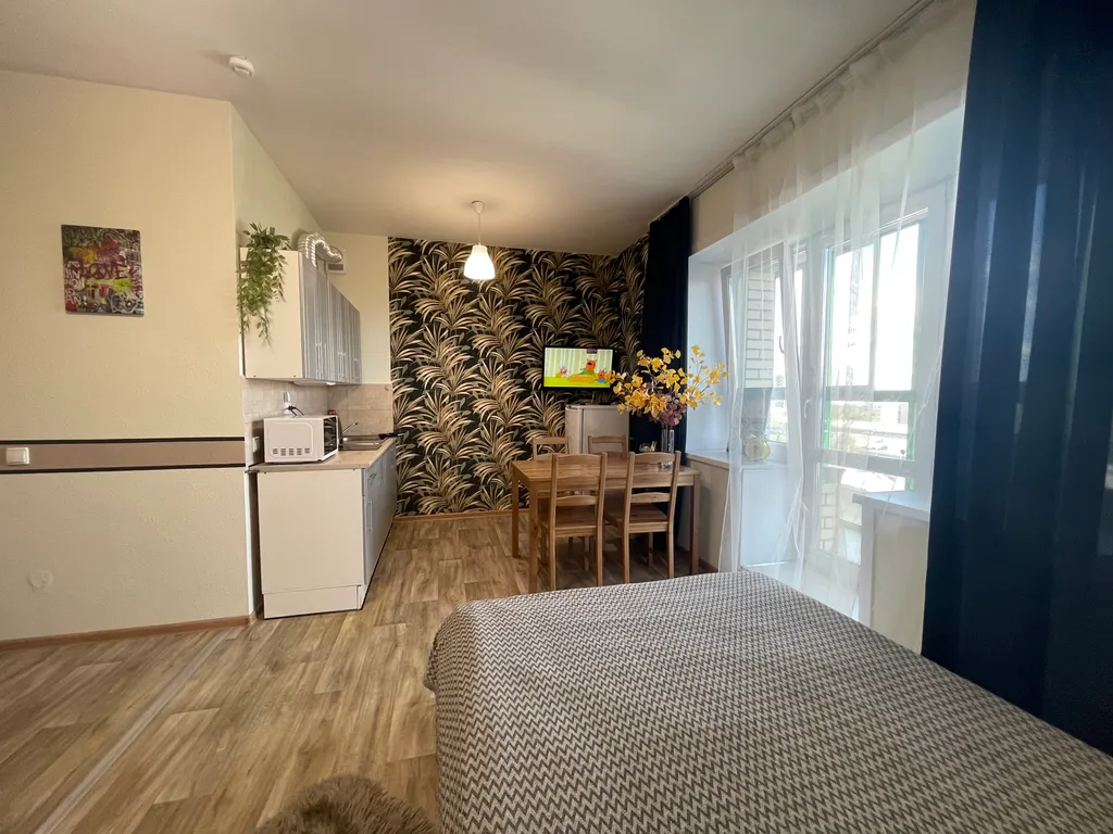 Студия в центре с видом на Северную Двину