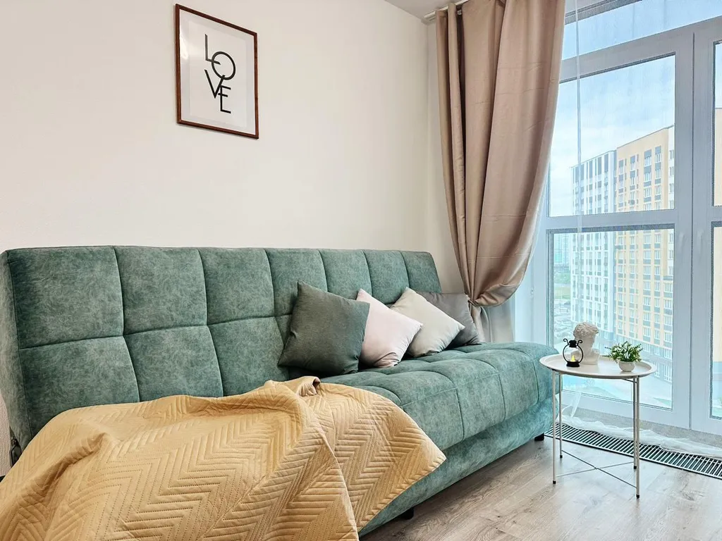 Студия с панорамным видом