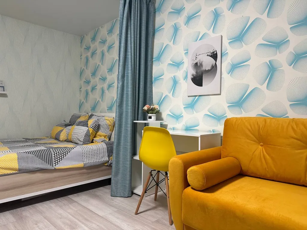 Sky красивая и светлая квартира в удобном районе