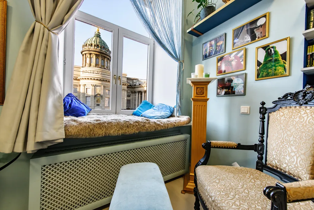 Квартира Эксклюзивная квартира с видом на Казанский Собор — Санкт-Петербург