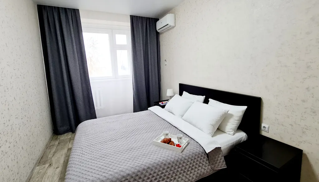 Просторная двухкомнатная квартира рядом с аквапарком