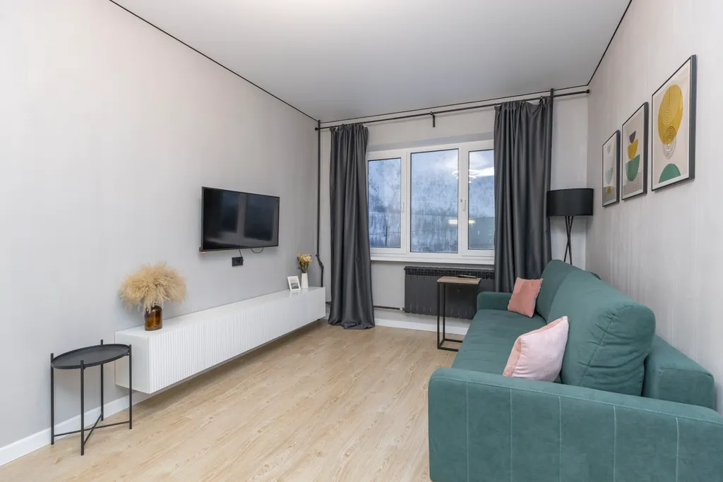 Стильная квартира с прямым видом на горы