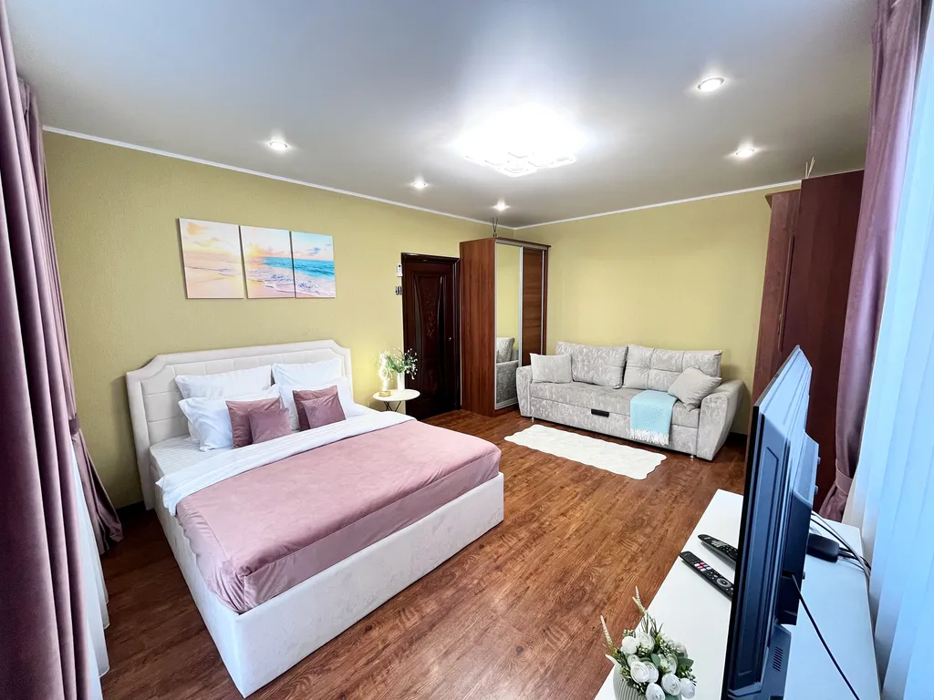 Уютная квартира в 10 минутах езды от центра в новом доме