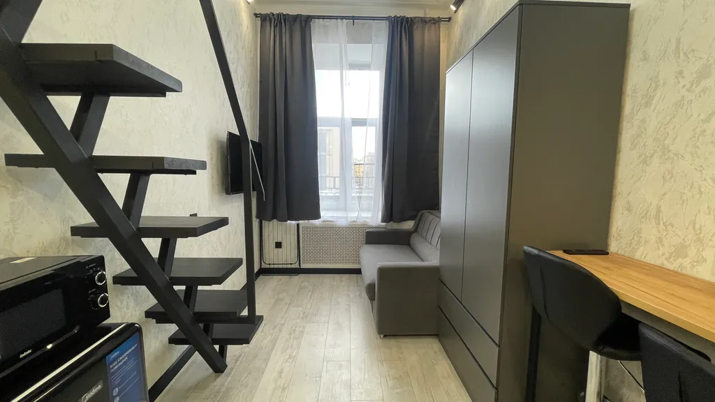 Студия с уютным балконом 2Risto Apartments