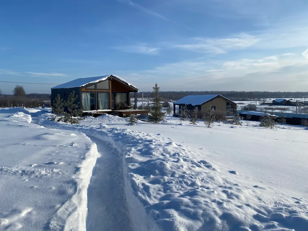 Стильный дом в тихой деревне