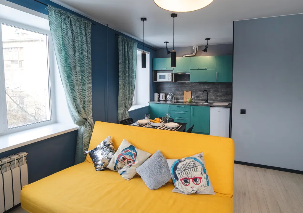 Квартира Квартира Студия с современным ремонтом в историческом центре — Красноярск