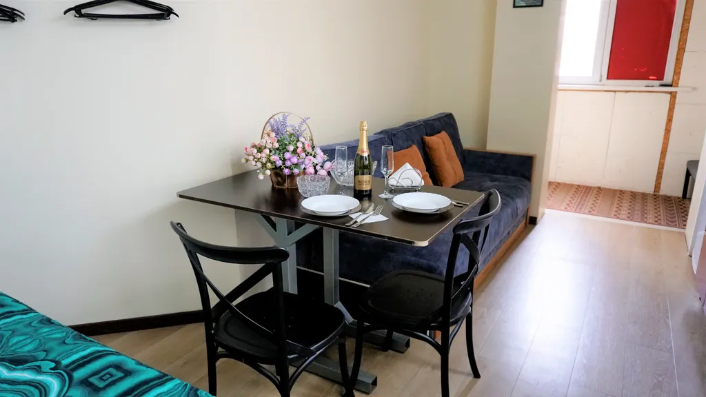 Квартира студия на первом этаже