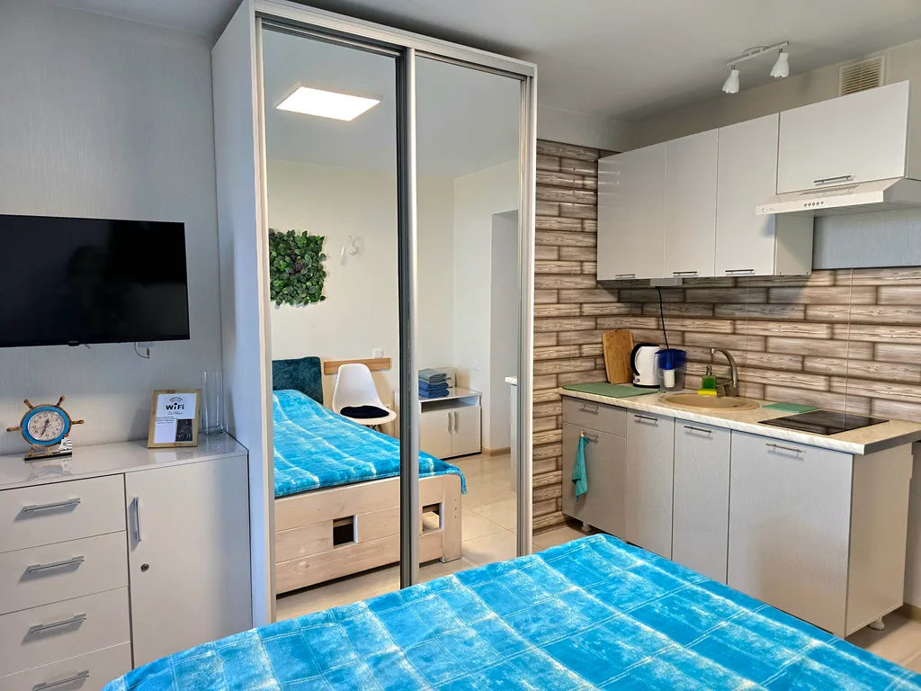 Квартира Квартира Студия с видом на дикий пляж в ЖК Адмиральская Лагуна — Севастополь