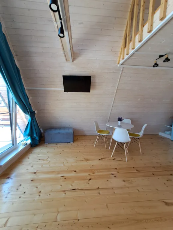 Уютный дом а-frame на Черноморском побережье