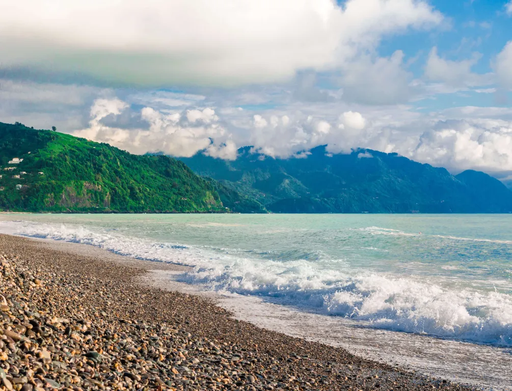 Современная студия на берегу моря, Batumi View