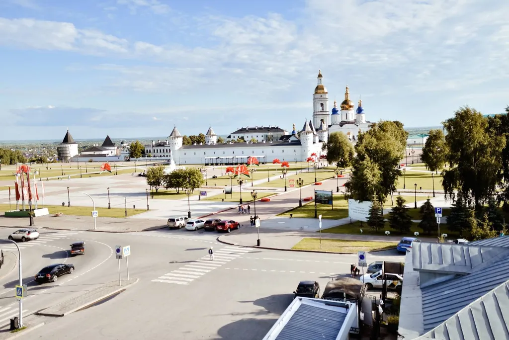 Квартира Семейные апартаменты с видом на Кремль — Тобольск