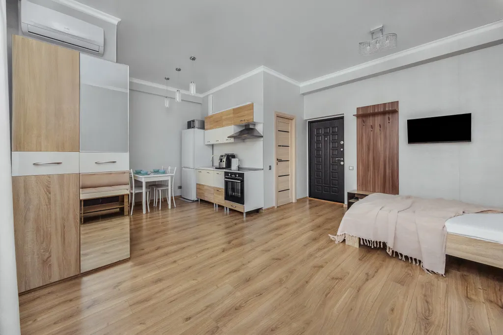 Квартира Уютные апартаменты у пляжа с подогреваемым бассейном — Сириус