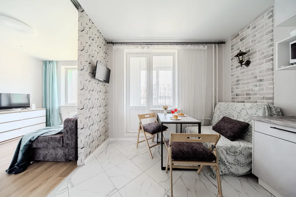 Стильная однушка недалеко от метро