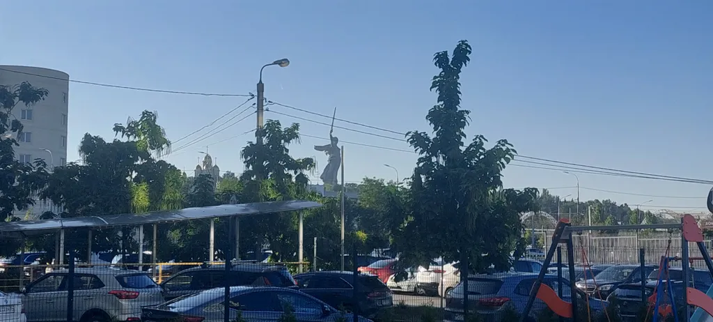 Квартира в центре с видом на парк и Волгу