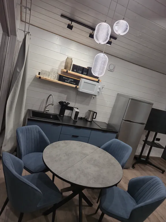 Дом 34m2 — чан, кухня, Wi-Fi