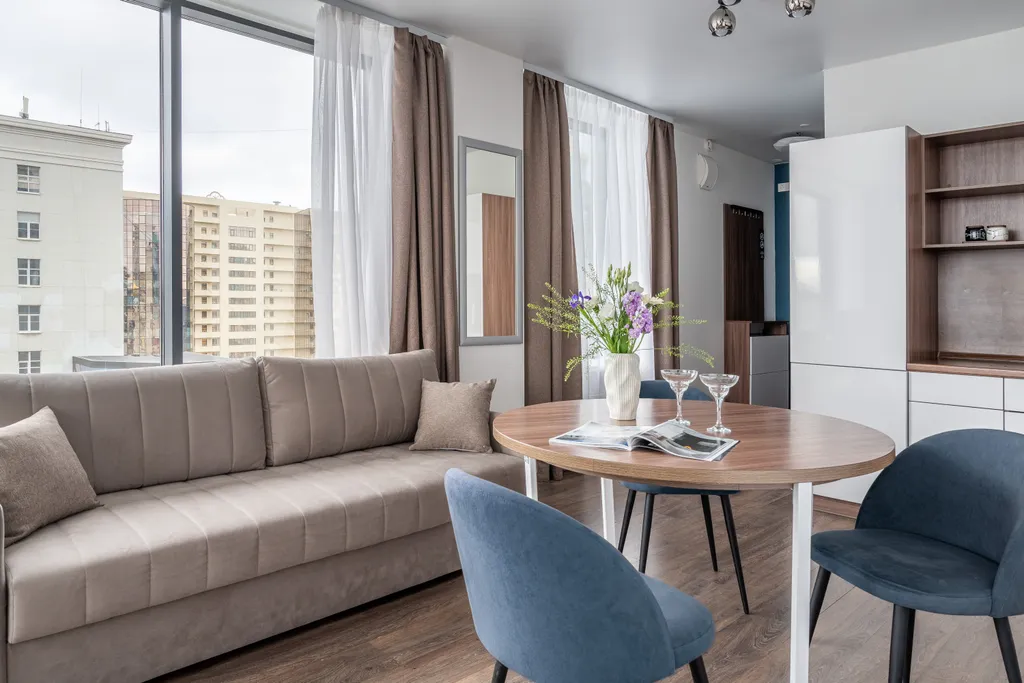 Апарт с видом на центр в Радиусе в самом центре у метро