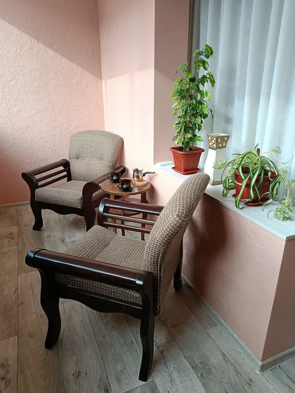 Уютная комфортная квартира с видом на горы