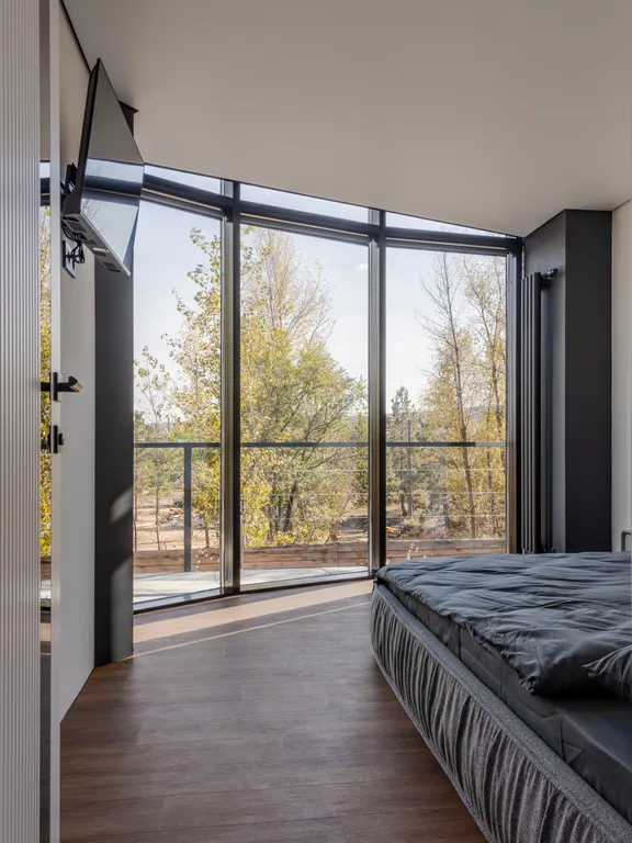 Уникальный Круглый дом с панорамой на горы и реку Сок