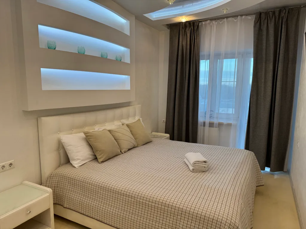 Квартира Стильные 3к апартаменты Апарт-Комфорт с панорамными балконами — Ярославль