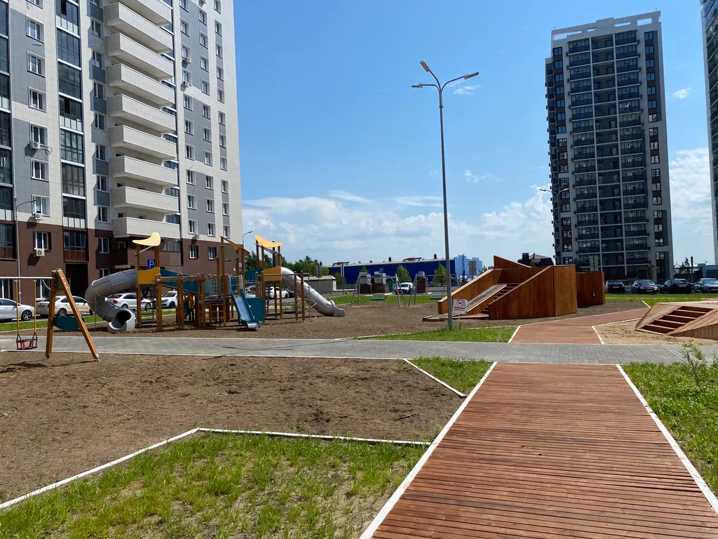 Студия рядом с Мегой в новом доме с новым ремонтом