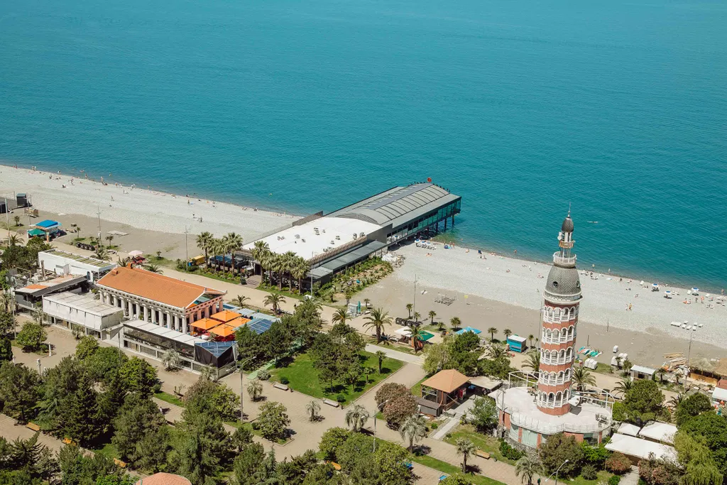 Студия с видом на море