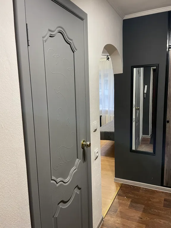 Аквамариновый вечер в центре города