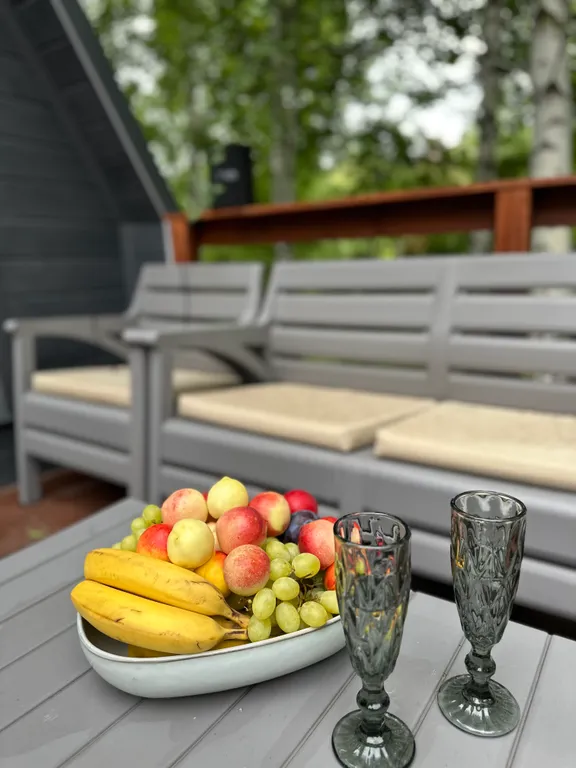 Уютный новый дом А-frame Седьмой берег