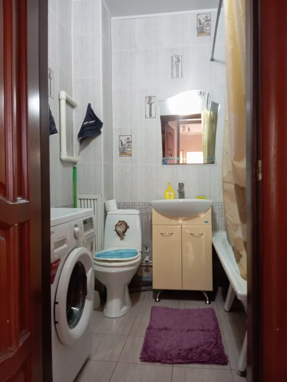 Чистая и уютная просторная двухкомнатная квартира