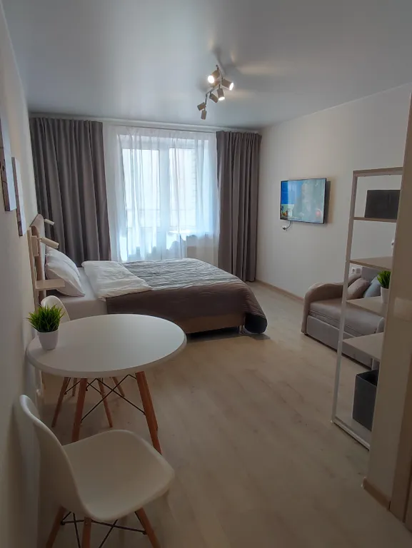 Уникальная квартира-студия в современном ЖК Макаринская роща