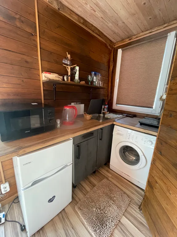 Домик-студия с видом на горы, на территории турбазы