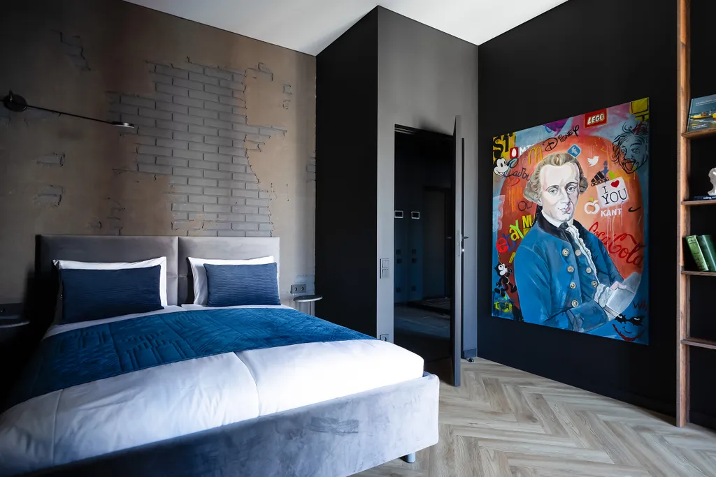 Квартира Дизайнерская евродвушка у канта на набережной — аренда посуточно в Калининград