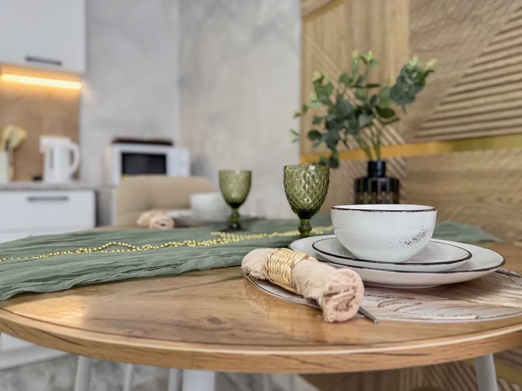 Зеленая квартира на Уральской в ЖК Дубки