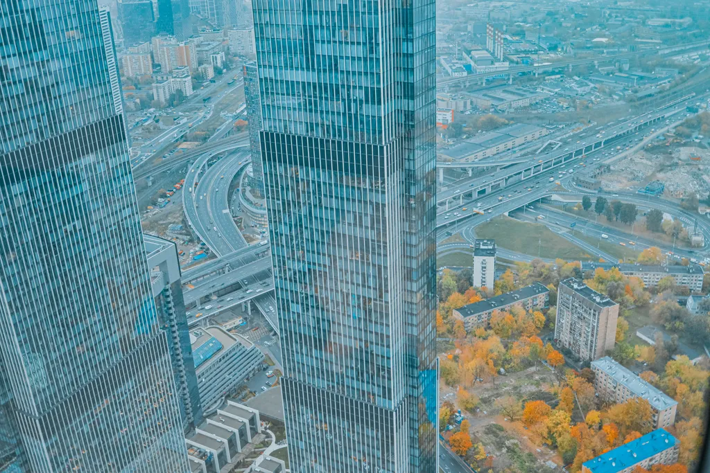 Просторная студия на 75 этаже. Башня Федерация