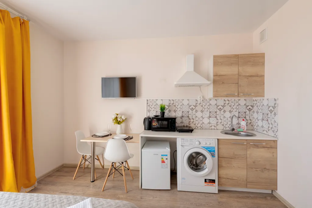 Квартира Квартира Уютная студия в ЖК Остафьево — Москва