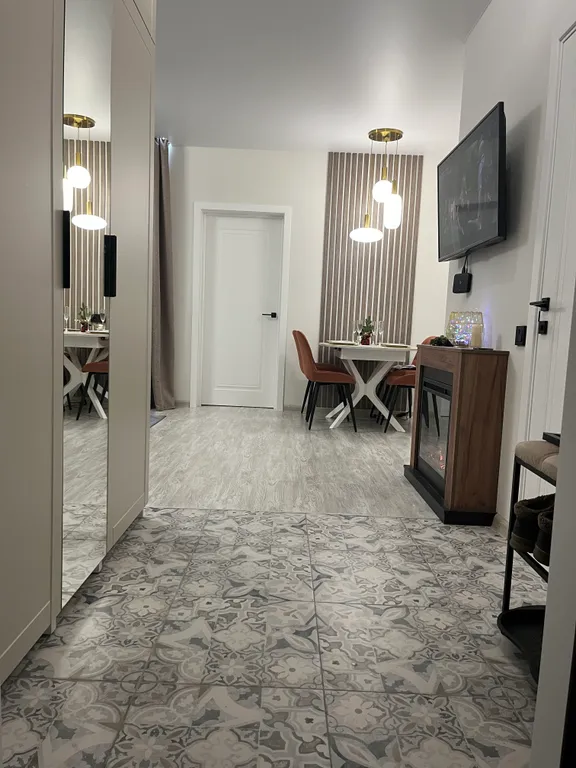 Парадиз lux с камином однокомнатные апартаменты в центре города