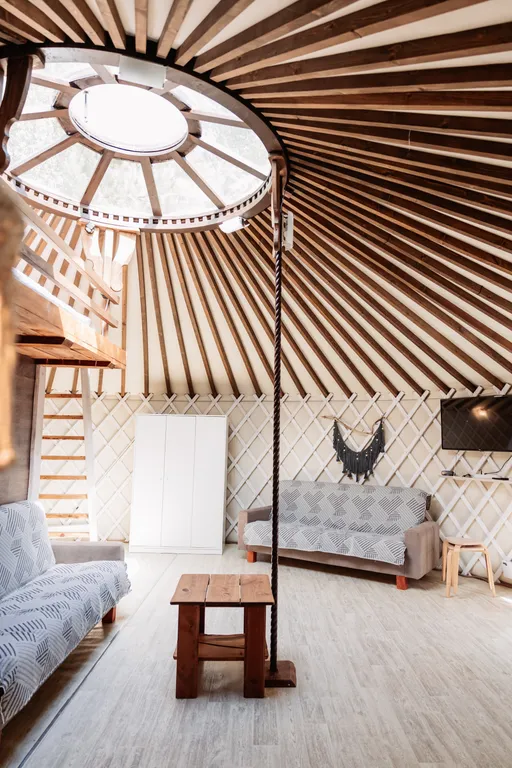 Современная круглогодичная Юрта со всеми удобствами рядом с Коломной