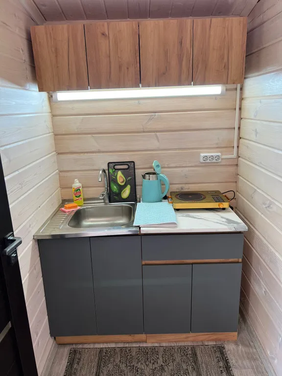 Домик с видом на горы