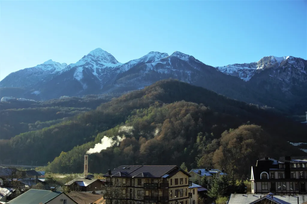 Квартира с видом на горы