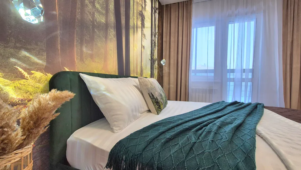 Квартира Тайга в новом ЖК рядом с ГЦ Кузбасс и КемГУ