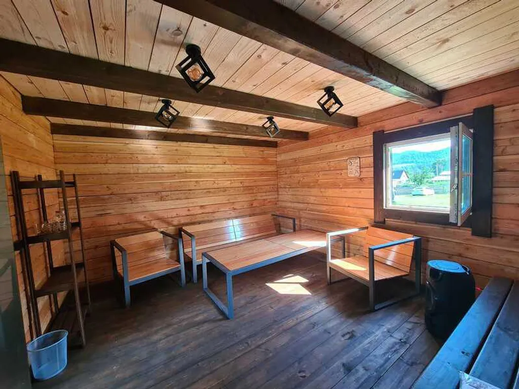 Стильный новый a-frame домик