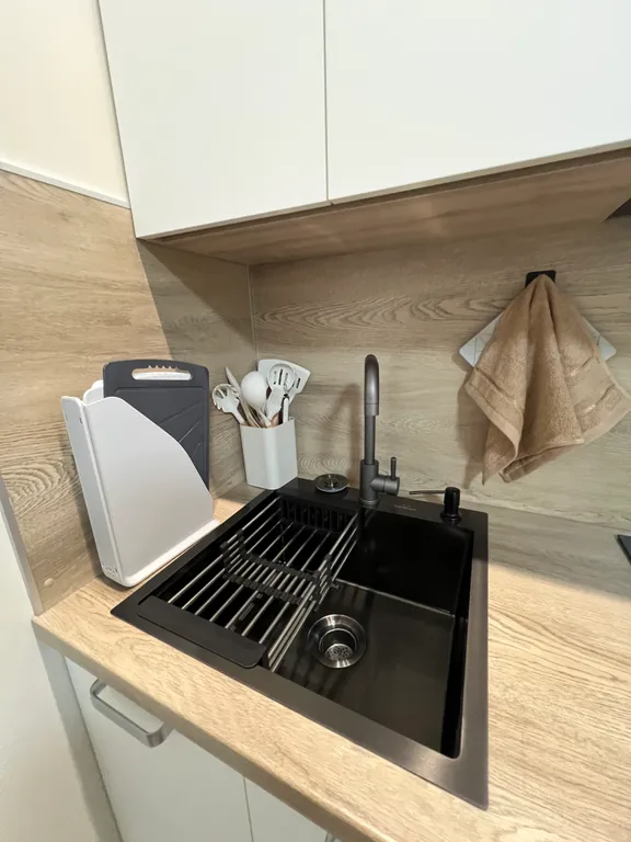 Квартира-студия на горнолыжном курорте Шерегеш