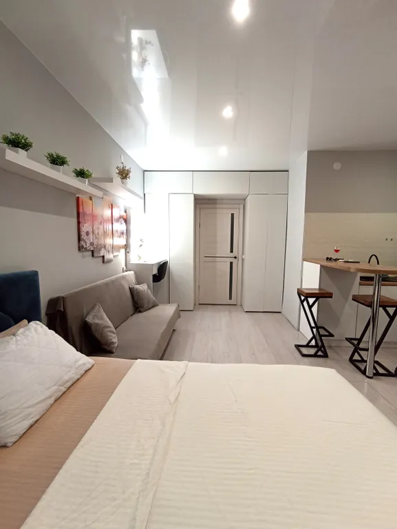 Светлая квартира-студия на 203м мкрн г.Якутска