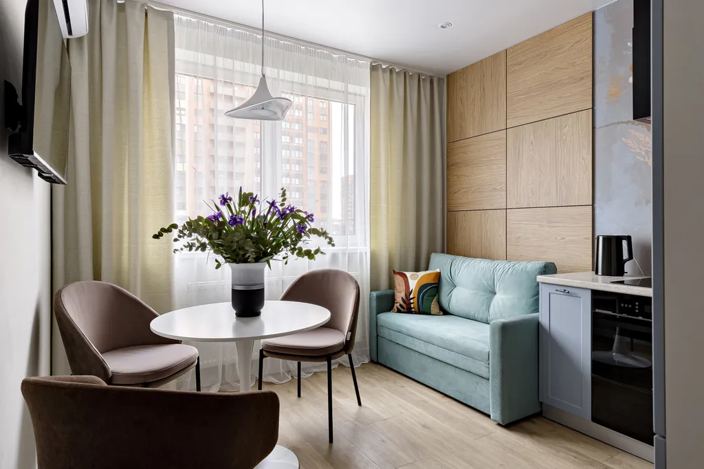 Квартира Уютная двухкомнатная квартира Дзен — Краснодар