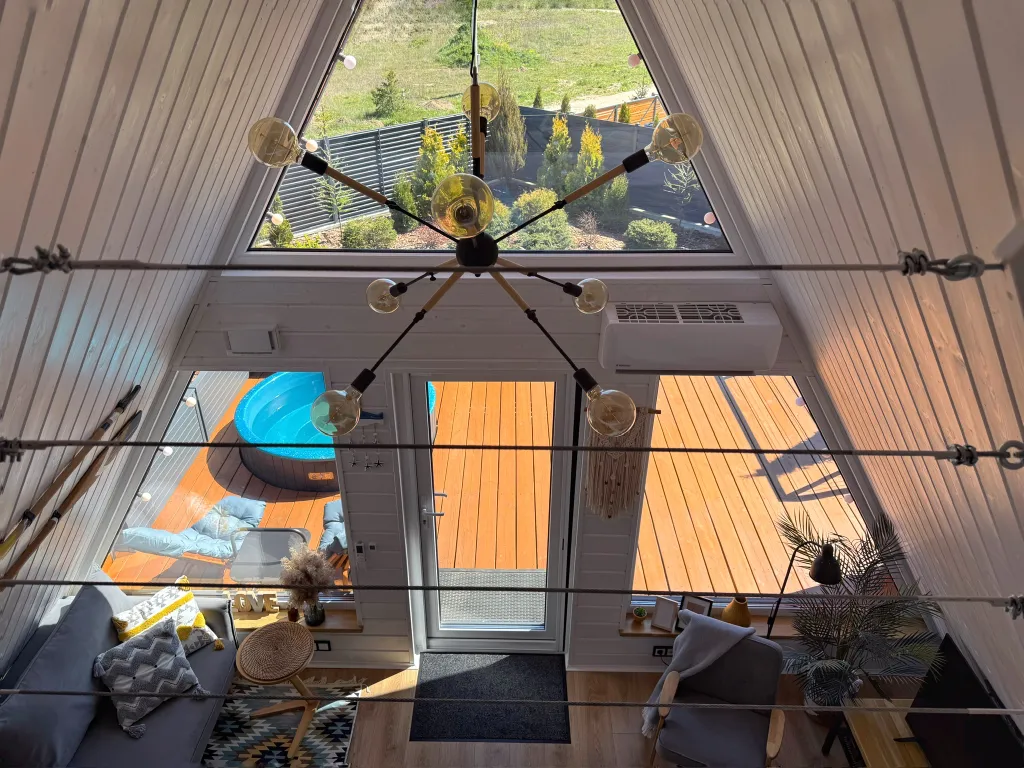 Стильный A-frame дом возле Балтийского побережья