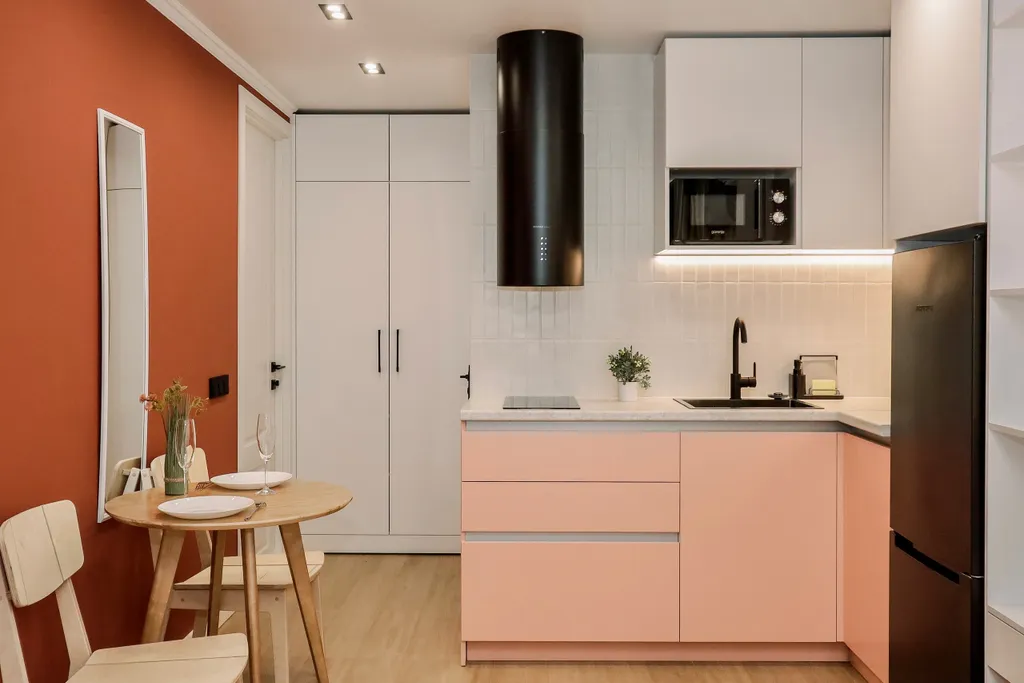 Дизайнерская студия премиум-класса c великoлепным видом для двоиx