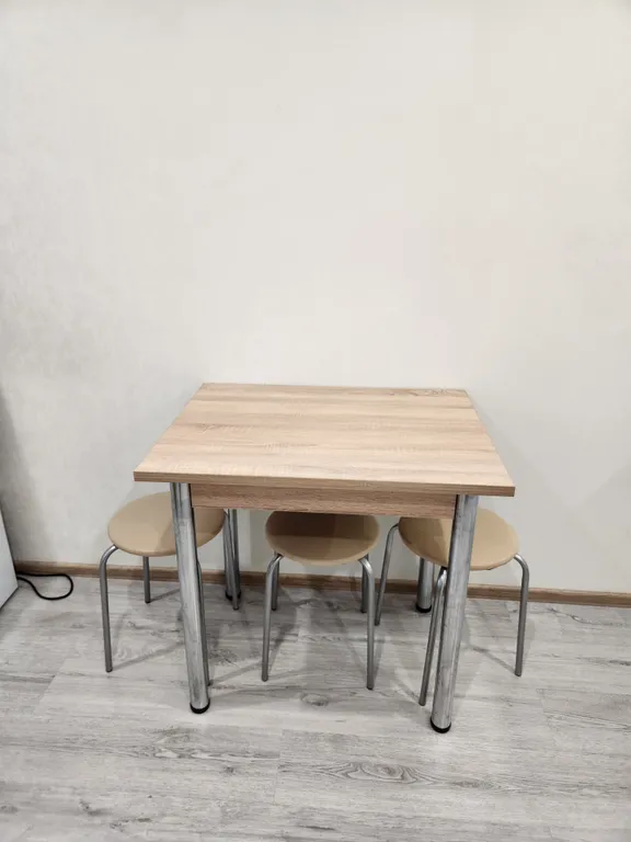 Студия с новым ремонтом